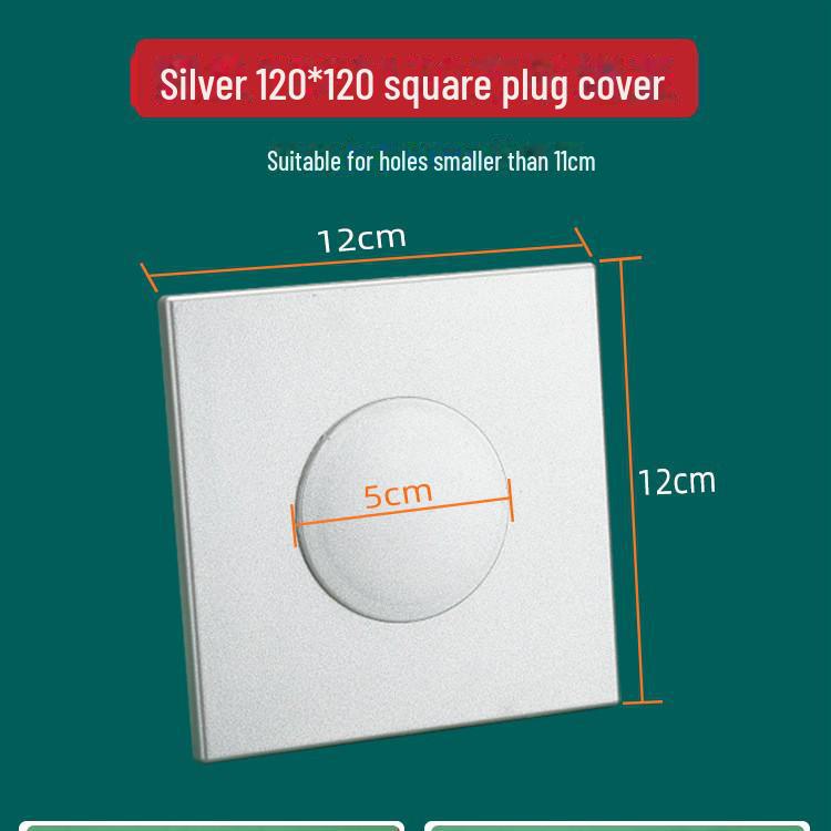 "Cubierta Decorativa para Agujero de Pared para Tuberías de Aire Acondicionado y Grifo"