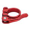 Bike Seatpost Clamp Professional 34.9mm Aluminum Alloy Lightweight High Strength CNC Machined Quick Release Bicycle