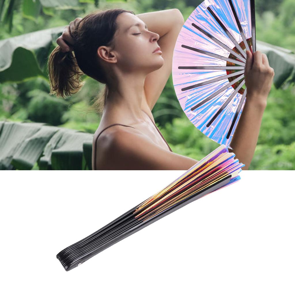 Hand Folding Fan Chinese Classical Style Handheld Fan for Line Dancing Festival Party Wall Decoration