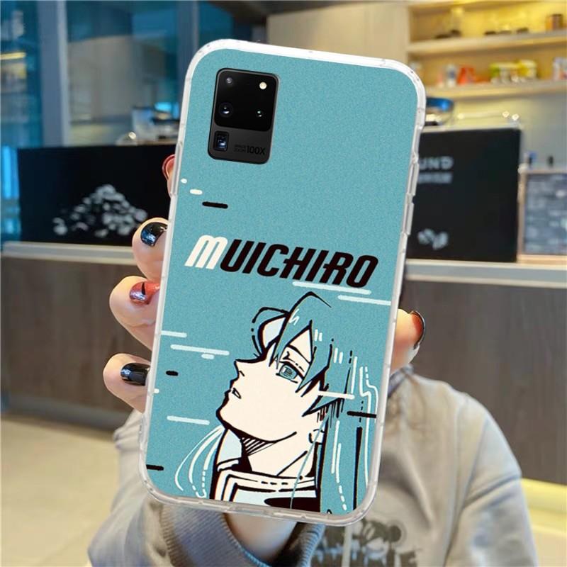 Demon Slayer Anime Handyhülle für Samsung Galaxy S10 S21 S22 Plus Ultra A91 A51 A21S A12 Transparente Handyhülle