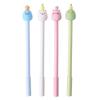 1 Piece Kawaii Gel Pen Korean Cartoon Creative Cute Fruit Head School Office Stationery