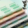 25pcs Detachable Binder Rings - Durable Plastic Loose-Leaf Paper Clips for Easy Organization, Opening Ring,Binding Clip Punching