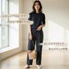 Over the Moon Women's Suede Bucket Bag, Shoulder Bag with Pocket, Korean Style, Black, for Women In Their 50s