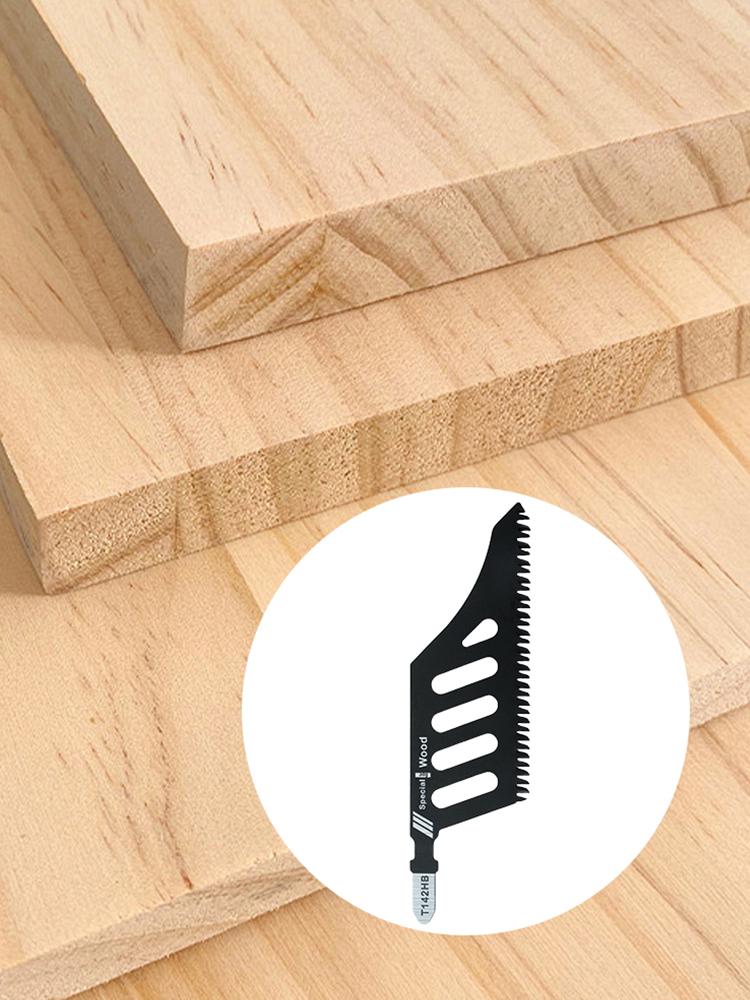 5pcs Jigsaw Blade T Shank Scroll Saw Blades Universal Jig Saw Blades Set for Wood Aluminum Tight Spaces