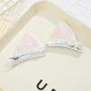 Pastoral Princess Glitter Cat Ear Hair Clips for Girls