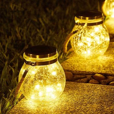 Solar Lanterns Outdoor Waterproof for Garden Decor Hanging Solar Light Backyard Decorative Lighting for Patio Trees Pathway Yard