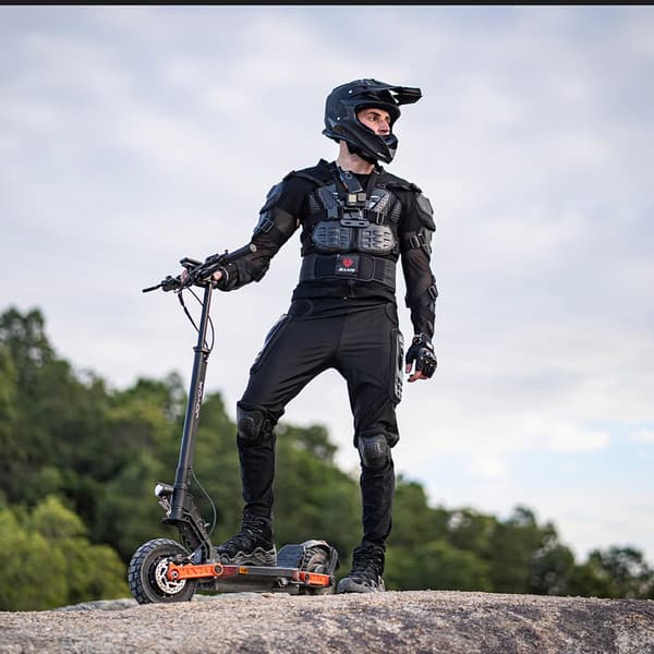 JOYOR S5 ABE Electric Scooter for Adults, 500W Motor, 45-50km Range,Front & Rear Disc Brakes, 10" Air Tires, Foldable Commuter Scooter