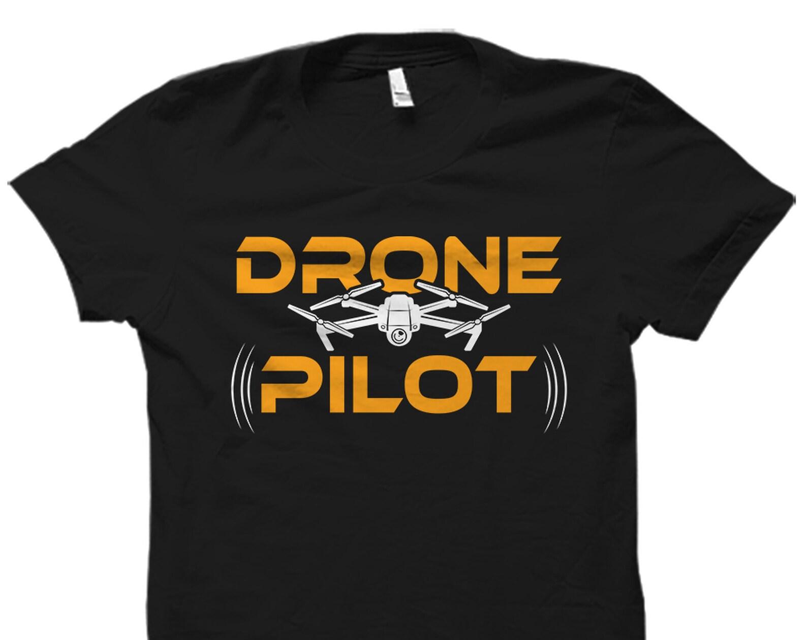 Drone Pilot Shirt. Drone Shirt. Drone Gift. Drone Operator Gift. Drone Pilot Gift. Drone Operator Shirt. Commercial Drone T-Shirt #OS2991 2XL