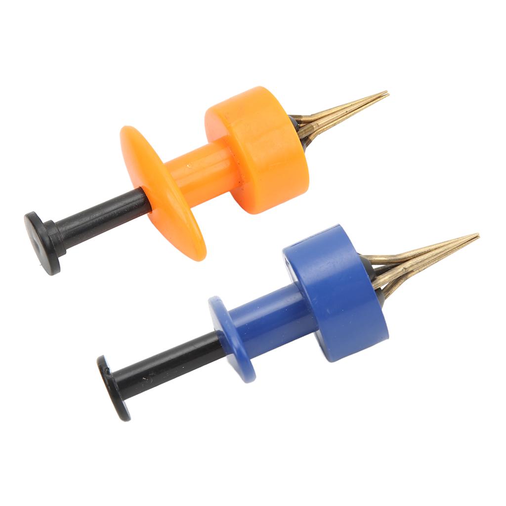 Fishing Baits Clip Portable 4 Claws Bloodworm Earthworm Clip with Rubber Band Fishing Tackle Accesso