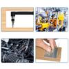 Double Headed Socket Wrench 7-Letter L-Shaped Wrench 6.35 Wind Screwdriver Screwdriver Head Extension Rod Multi-Function Tool