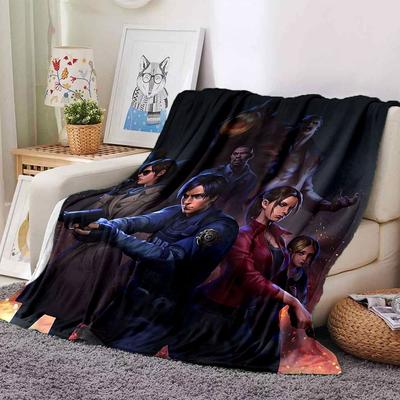 1pc Resident Evil 7 Blanket Soft Warm Throw for Home, Office, Travel All Season Cozy Bedding Gift, Office Cozy Accessory