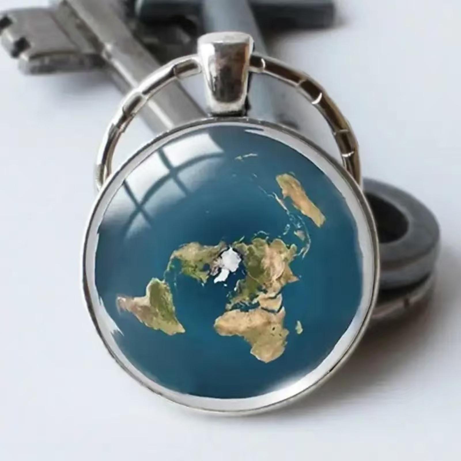 

Модний сплавний брелок-підвіска Кругле металеве кільце для ключів One Size