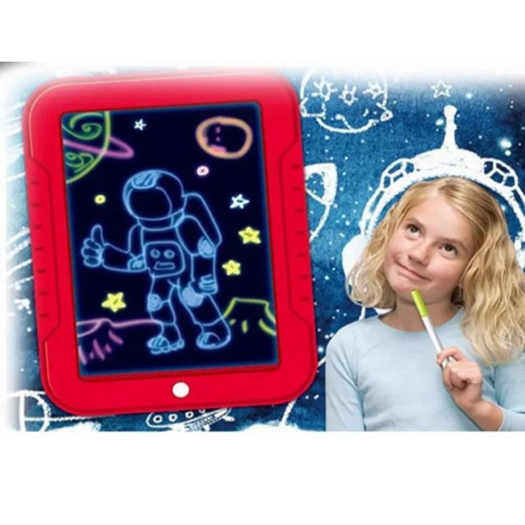 LED Writing Tablet Electronic Lighting 3D Learning Educational Drawing Writing Board for Preschool