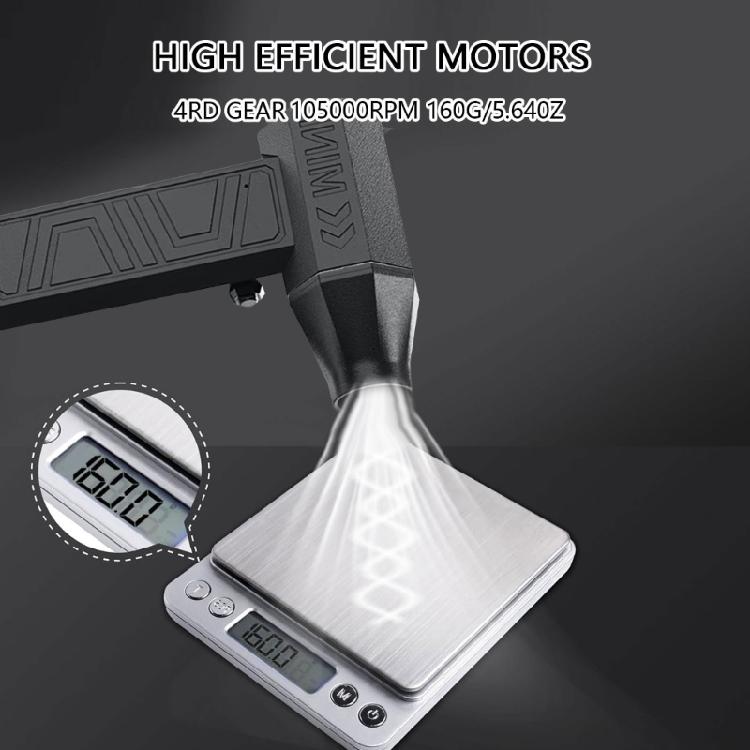 Brushless Motor Air Dusters 105000RPM Brushless Motor Electronics Cleaning Tool for Multifunction  Cleaning of Car & Gad