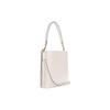 COACH Mollie Solid Color Leather Bucket Bag, Handbag, Shoulder Bag, Crossbody Bag 28 Women's Chalk White CA214-IMCHK