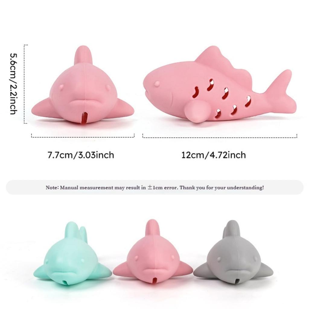 Fish-Shaped Cat Chew Toy - Dental Treat Dispenser Puzzle, Safe Silicone, No Battery, Interactive Pet Snack Game