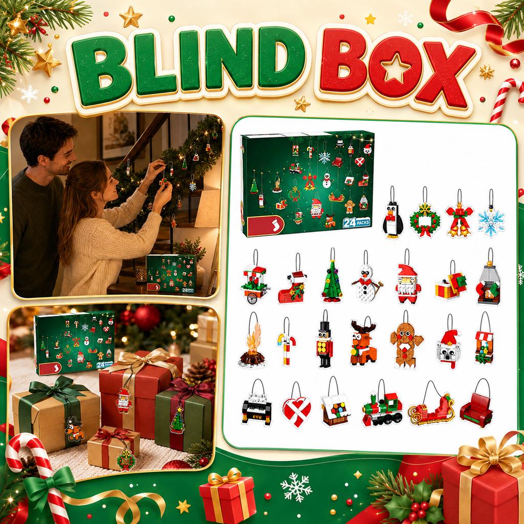 2D Countdown with Surprise Daily Calendar for Kids and Adults Unboxing Gift