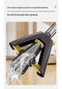 Foldable Sponge Mop with Stainless Steel Telescopic Handle for Dry and Wet Use In Home, Living Room, Bathroom Floors.