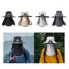 Outdoor Solar Fan Hat Fisherman Lightweight Adjustable Cooling Sun Protection Fishing