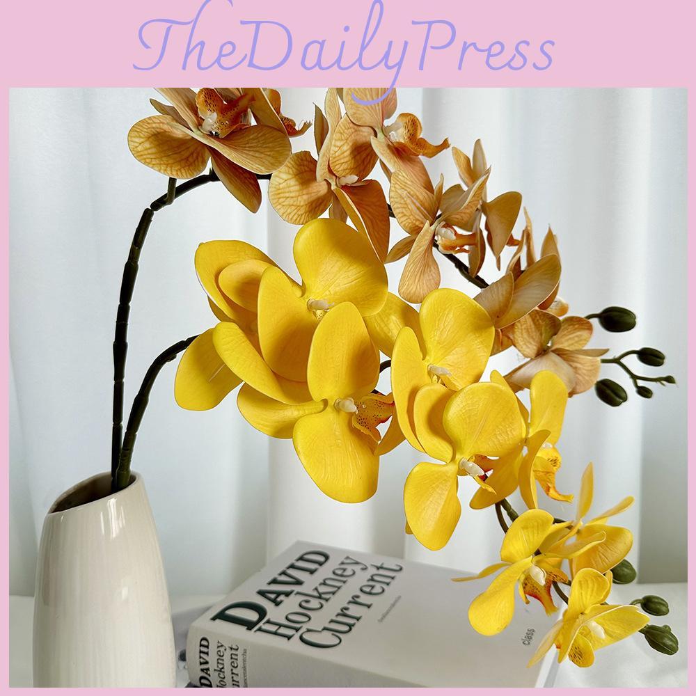 Artificial Flower Phalaenopsis Wedding Hotel Restaurant Desktop Props Decoration