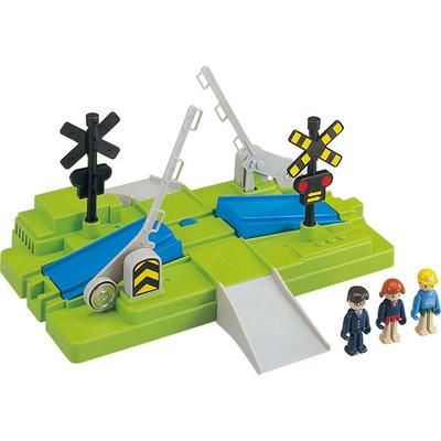 TAKARA TOMY Plarail J-27 Plakids Railroad Crossing Set