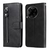 For TECNO Camon 30S Pro 4G/Camon 30S 4G Case Zipper Wallet Calf Texture PU Leather Phone Cover
