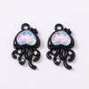 5 Stück Süße Kristall Zirkonia Quallen Anhänger für Schmuckherstellung Halskette Ohrringe Armband DIY Handgemachter Schmuck