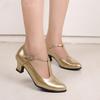 Ladies High Heels Pumps Women Latin Dance Shoes 4CM Low Heels Female Wedding Party Shoes Female