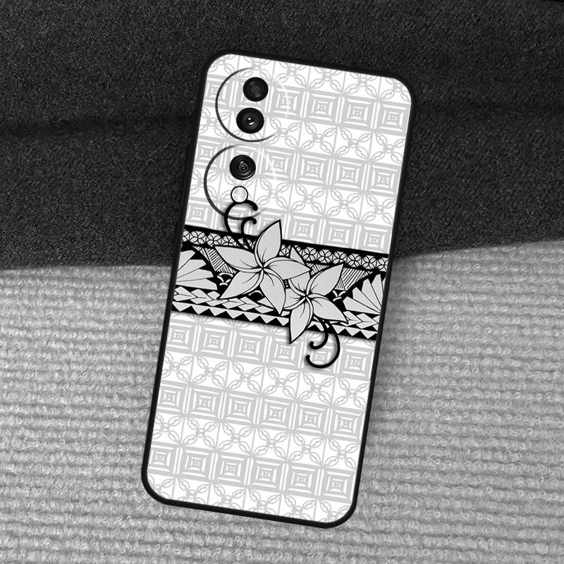 Polynesian Pattern Design Case For Honor Magic 7 Pro 5 6 Lite Honor 200 Pro X9b X9a X8b X8a X8 X9 X9c 50 70 90 Cover