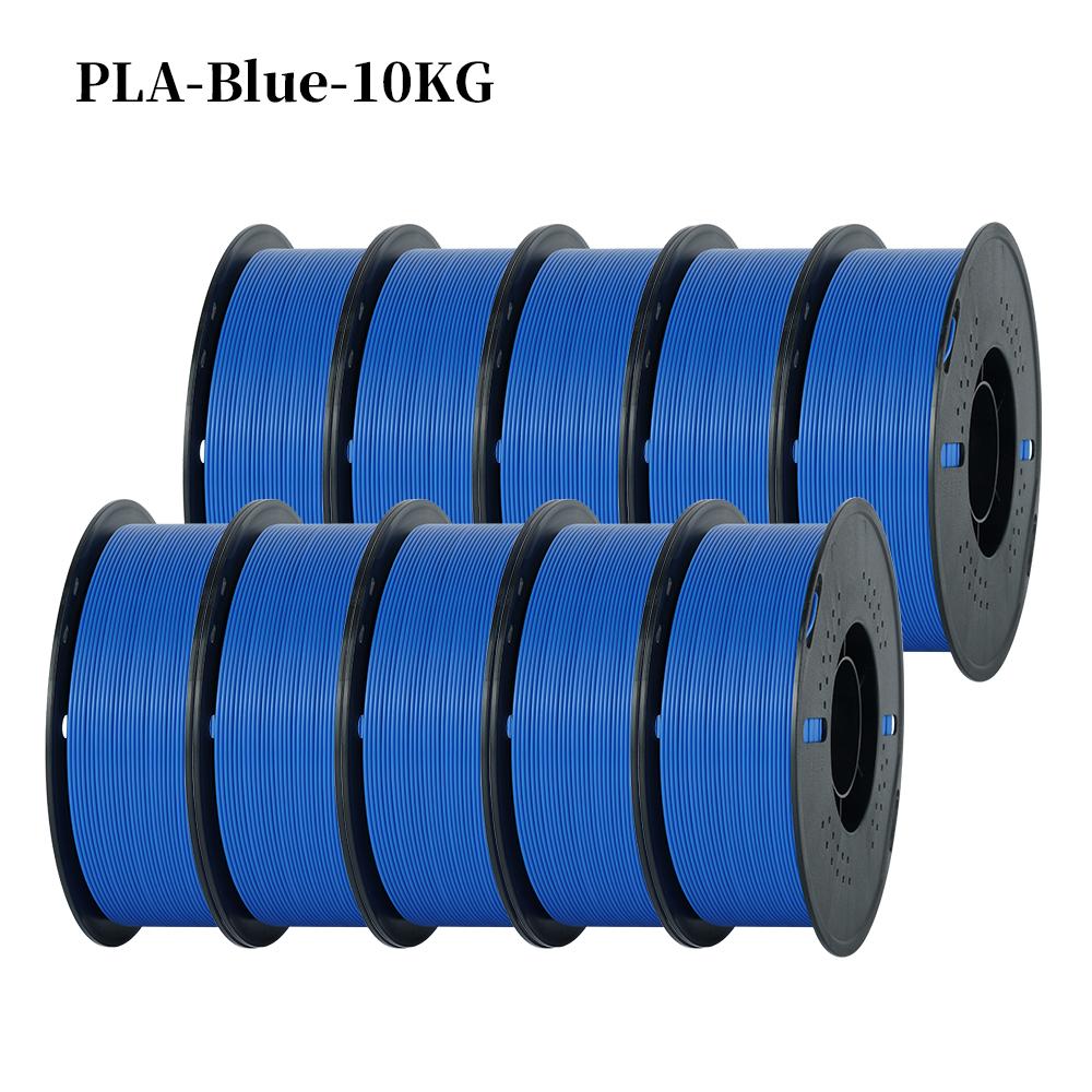 KINGROON 22LBS PETG veya PLA filament 3D Yazıcı Filament 10 Rulo 1KG 1.75MM Çevre Dostu İyi Tokluk Karışık Renk Ücretsiz Kargo