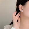 Temperament Butterfly Earrings for Women with Unique Niche High-end Design Exquisite Fashionable Earrings
