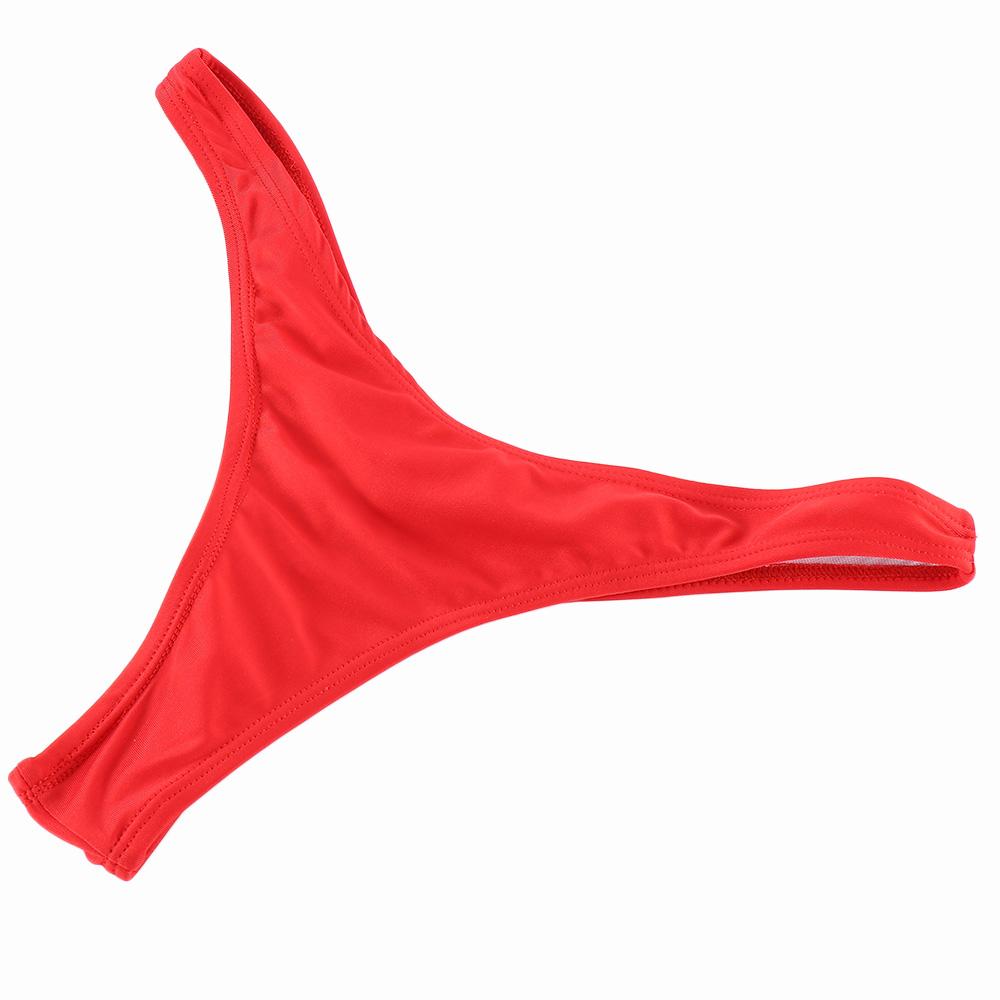 Women Classic Shorts Thong Side Bottoms Bikini Briefs Swimsuit Swimwear