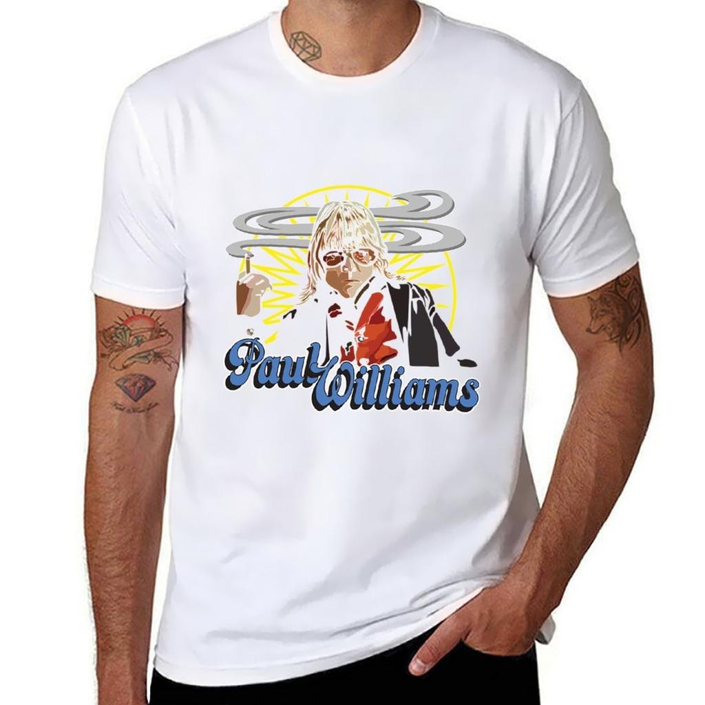Paul Williams TShirt Basic Simple Design Short Sleeve Shirt