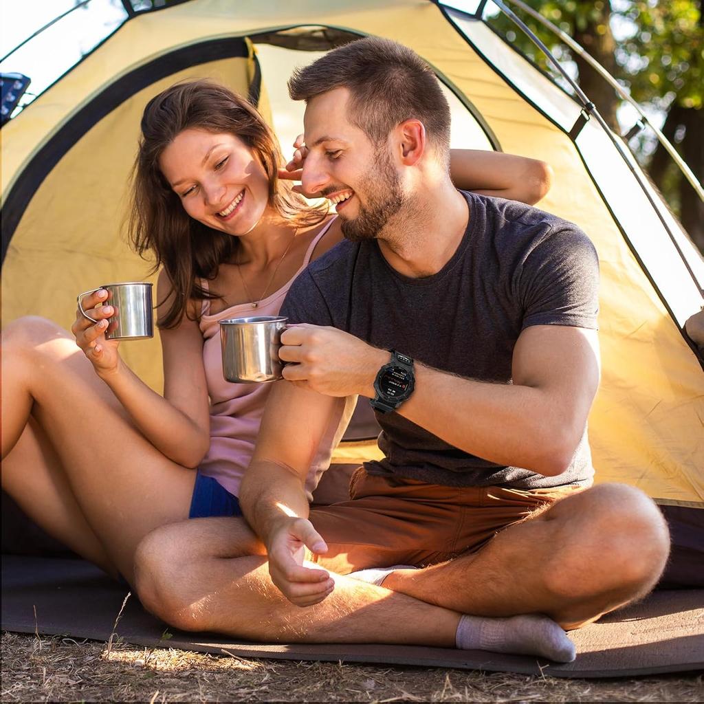 Rugged Nylon Bands for Garmin Fenix 7/Fenix 6/Fenix 5/Fenix 8 E 47mm/5 Plus/6 7 Pro Band for Men,Quickfit Sports Strap Fabric Smartwatch Wristband