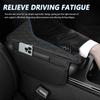 Upgraded Car Center Console Cover,Microfiber Leather Car Armrest Cover Cushion with 2 Storage Bags,Car Armrest Storage Box Interior Accessories for