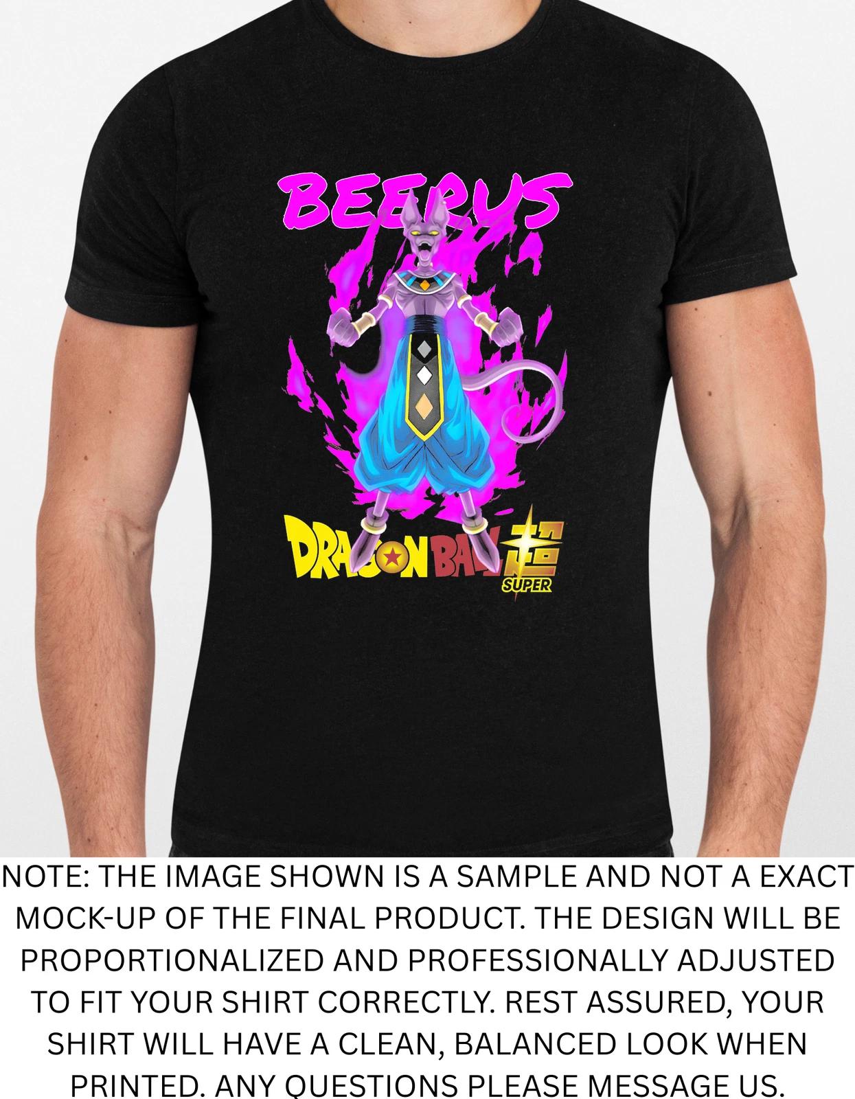 Men s and Women s T-shirts Beerus Graphic XXXL