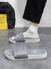 Men's Retro Plush Cotton Slippers - Casual, Comfortable, Versatile, and Perfect for Home or Outdoor Use.
