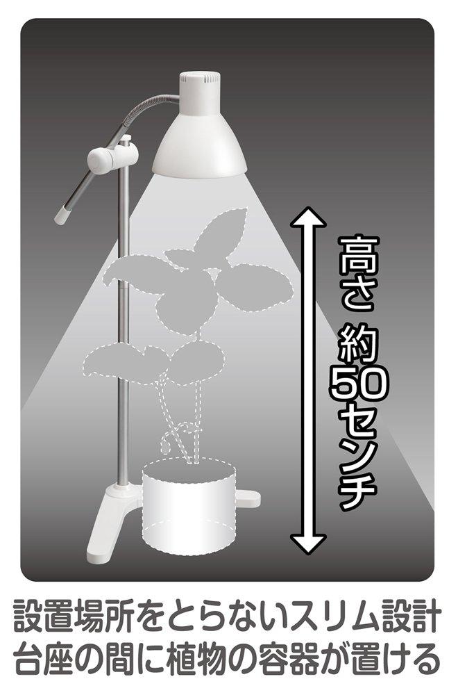 GENTOS Lampa Stołowa Światło do Uprawy Roślin 800 Lumenów IK-S72GWH