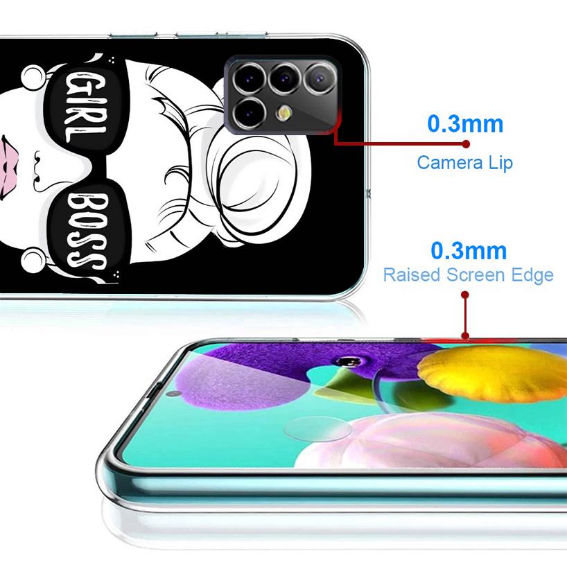 Girl Boss Female Coffee Phone Case For Samsung Galaxy A17 A16 A15 A14 A13 A57 A56 A55 A54 A53 A37 A36 A35 A34 A33 A26 A25 A24 A2