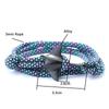Fashion Manta Bracelet Men Multilayer Adjustable Paracord Braclet Marine Animal Nautical Braslet Beach Surfer Accessories Homme