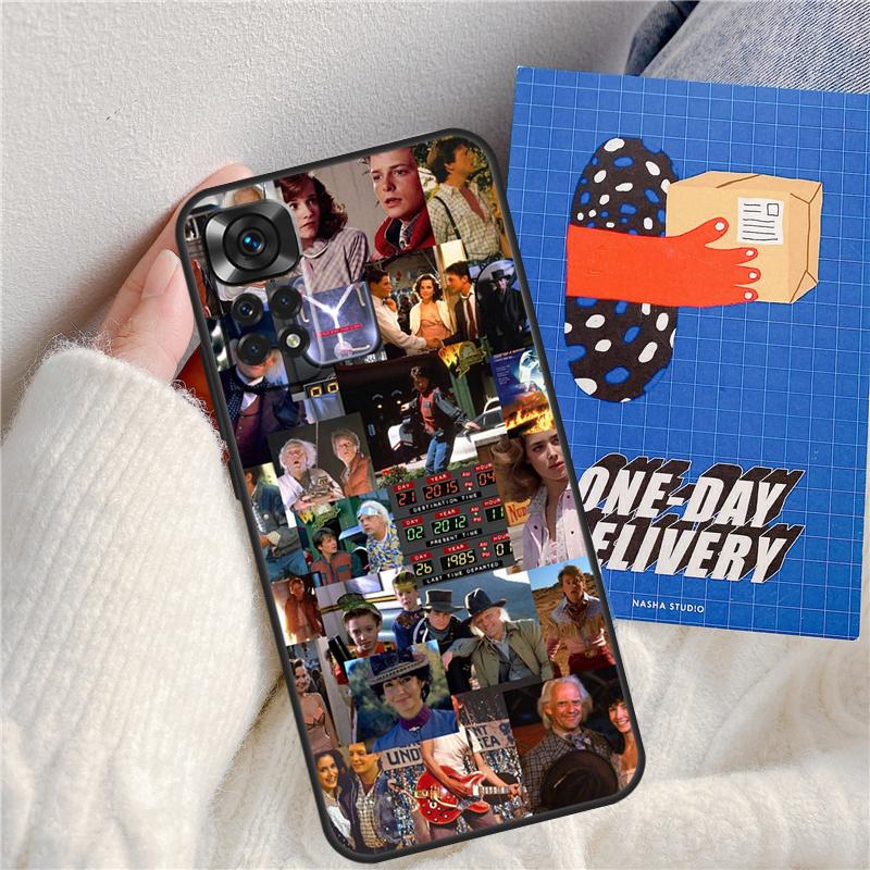 Back to the Future Funda For Xiaomi Redmi Note 11 9 10 12 13 14 Pro 9S 10S 11S 12S Redmi 13C 10C 12C 14C Case