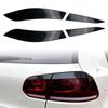 Für VW Volkswagen Zubehör Golf 6 MK6 Standard 2008-2013 Rücklicht Rücklicht Licht Augenlid Augenbraue Abdeckung Trim