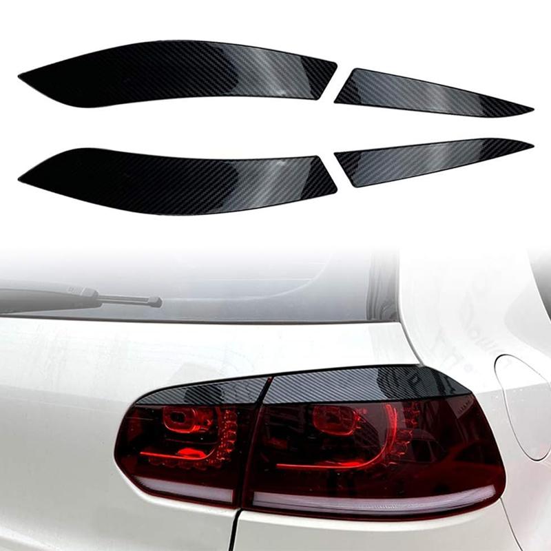 Für VW Volkswagen Zubehör Golf 6 MK6 Standard 2008-2013 Rücklicht Rücklicht Licht Augenlid Augenbraue Abdeckung Trim