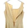 FOXEY Made In Japan No Sleeve Balloon One Piece 38 Beige Back Zip Women Used
