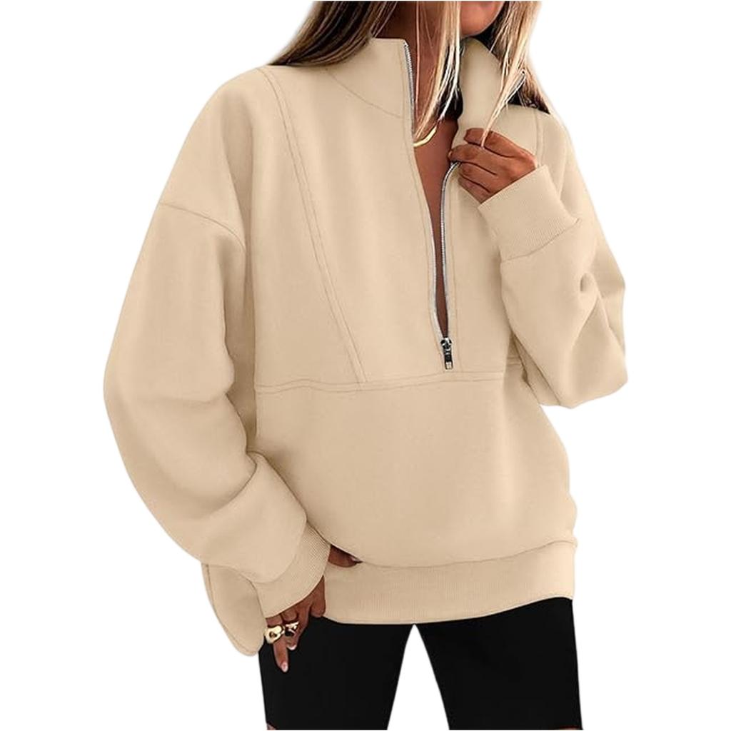 Women's Solid-color Fashionable Long-sleeved Top