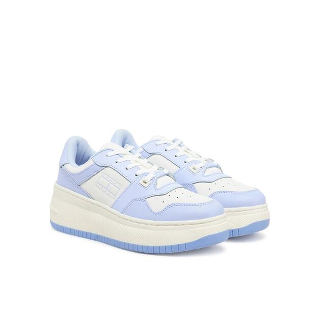 Tommy Jeans кроссовки Tjw Retro Basket Flatform Ess EN0EN02506 голубой