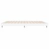 White Bed Frame 200x200 cm Engineered Wood
