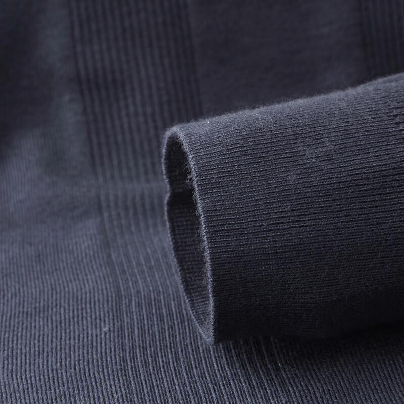 FIRS Herren Rundhals Kaschmir & Seidenmischung Strickpullover