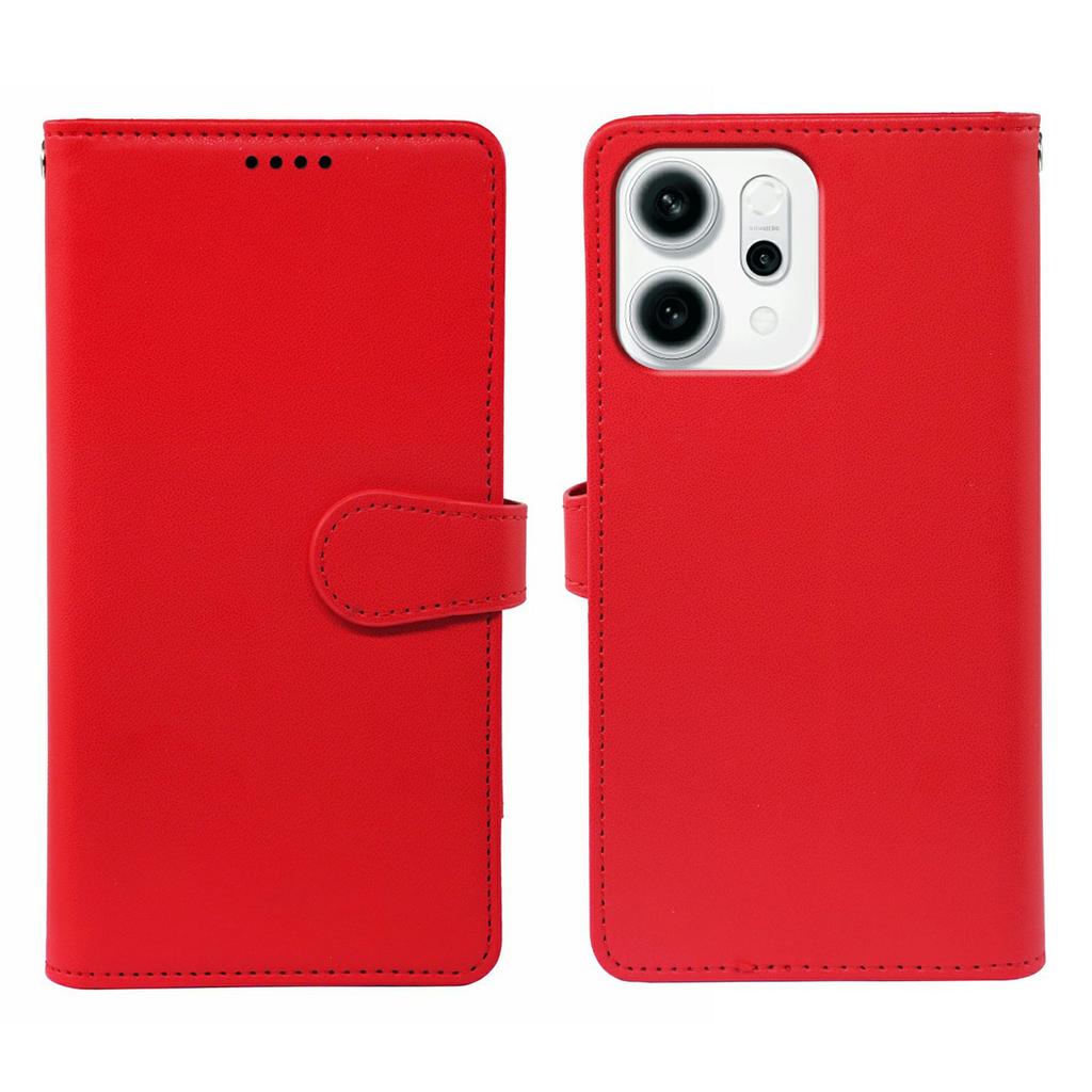 For Oppo Reno14 F 5G Case with 9 Card Slots PU Leather Stand Phone Cover