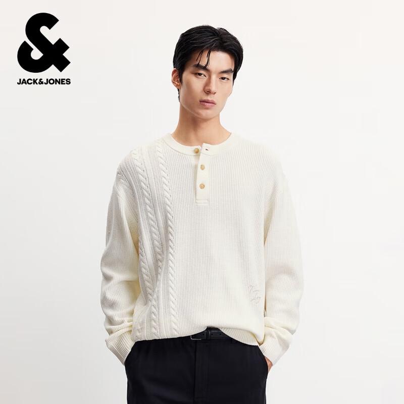 

JACK&JONES Men s Vintage Jacquard Knit Sweater 3XL